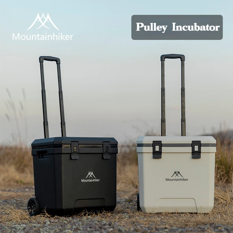 Lab Incubator - マウンテンハイカー 36L アウトドア冷蔵庫 キャスター付き インキュベーター ポータブル保温ボックス