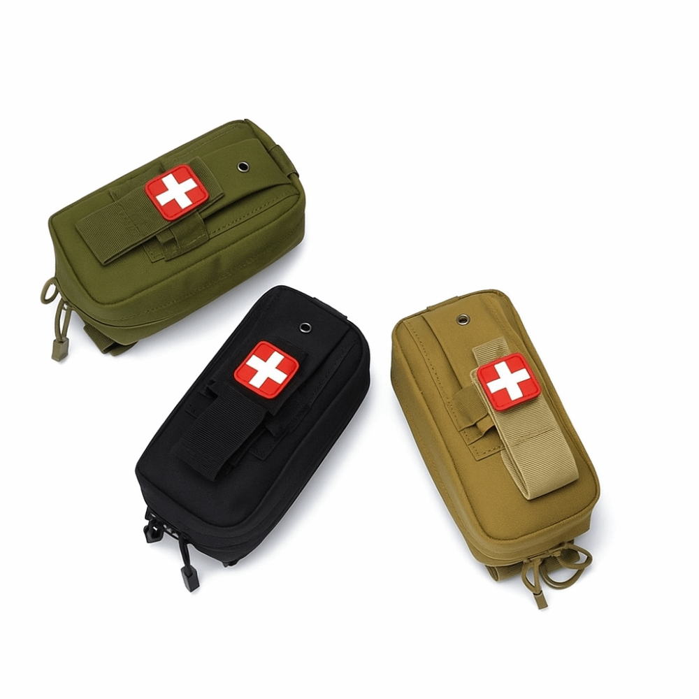 First Aid Kit - 携帯用応急処置キット ドロップレッグプラットフォーム 軽量緊急救助キット 耐摩耗性ユーティリティツールバッグ