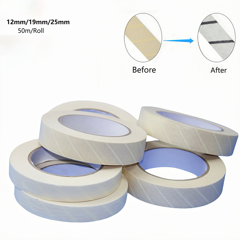 Medical Tape - 1個入り歯科用滅菌インジケーターテープ 50M 医療用オートクレーブカード スチームインジケーターテープ 口腔ケア用品 歯科医ラボ材料