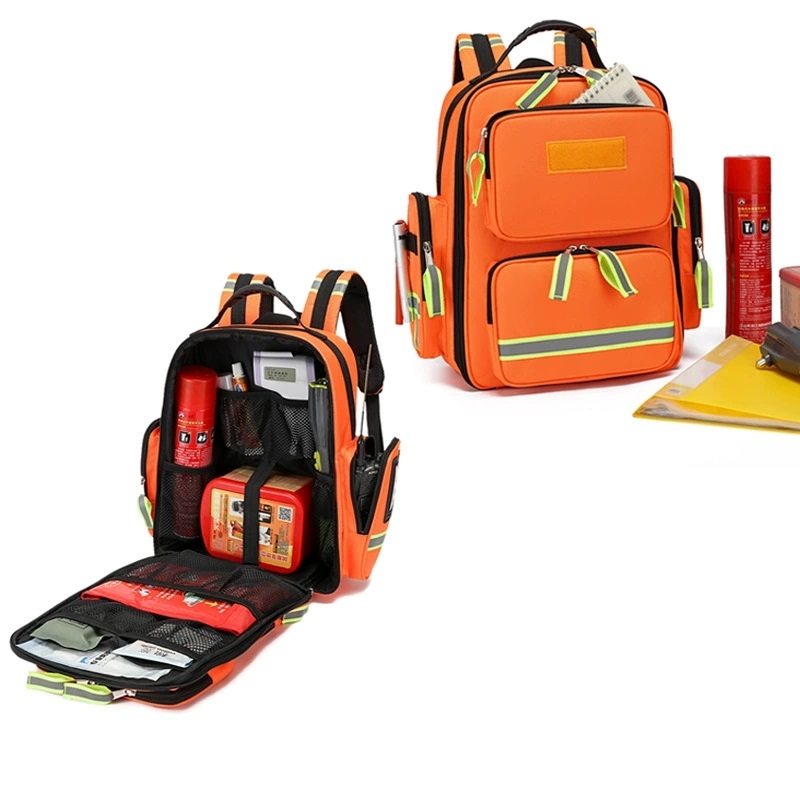 First Aid Kit - 車用緊急キット、救急バックパック、防火ハンドバッグバックパック、家庭用フォローアップキット、医療用バックパック、多機能バッグ