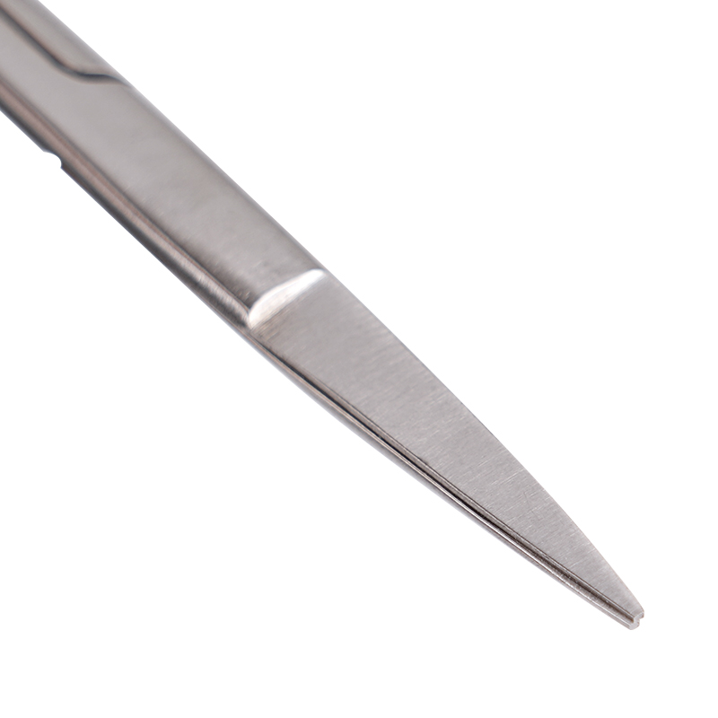 ステンレス鋼の医療外科用はさみ、直線または湾曲した先端、金メ - Medical Scissors のレビューと価格