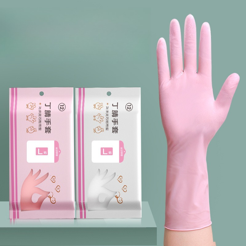 拡張性と耐久性に優れた使い捨て食器洗い用手袋 ニトリル厚手ラ - Medical Gloves のレビューと価格