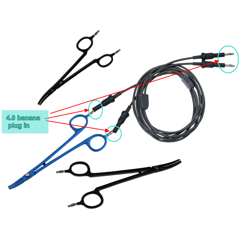 鉗子、バイポーラ解剖剪刀、医療用外科用精密血管吻合用湾曲手術 - Medical Scissors のレビューと価格