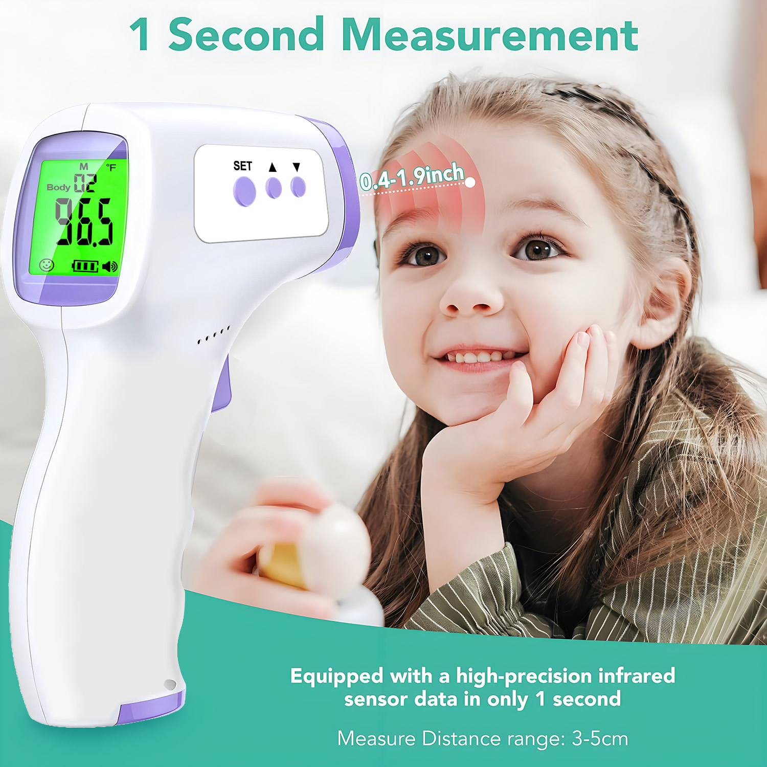 非接触デジタル赤外線額温度計または指先パルスオキシメーター酸 - Pulse Oximeter のレビューと価格