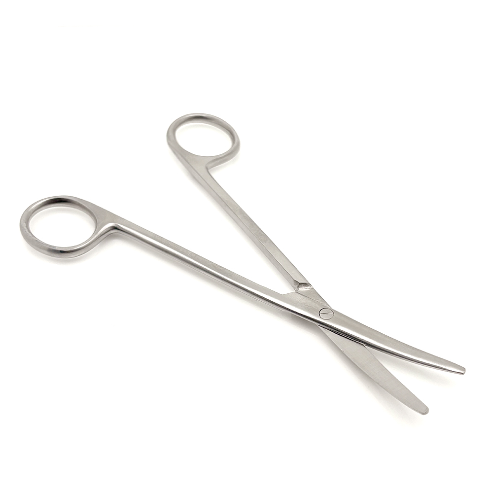 14CM TCメツェンバウムはさみ、湾曲した鈍い狭い先端、歯 - Medical Scissors のレビューと価格