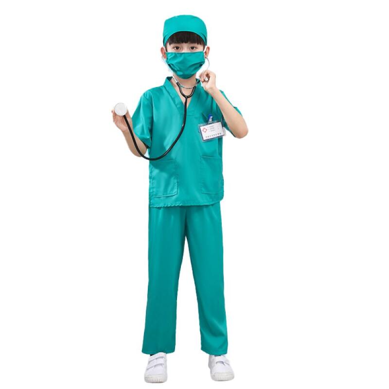 子供用医者コスチュームセット 男の子 女の子用 手術医 看護 - Stethoscope のレビューと価格