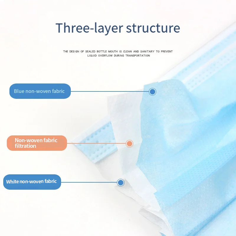 100/200 個ニパウイルス個人保護用使い捨て 3 層医療 - Surgical Mask のレビューと価格
