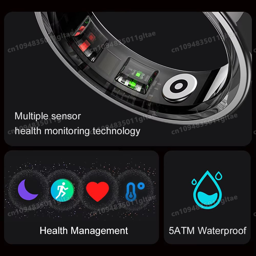 R10スマートリング 充電ケース付き 男女兼用 血圧 健康  - Blood Pressure Monitor のレビューと価格