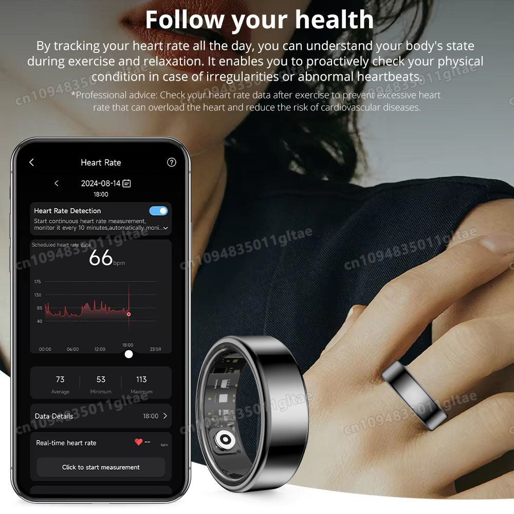 R10スマートリング 充電ケース付き 男女兼用 血圧 健康  - Blood Pressure Monitor のレビューと価格