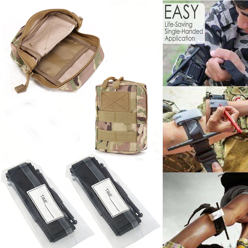 SOF第5世代止血帯 2/4個セット 片手操作回転式アルミ合 - First Aid Kit のレビューと価格