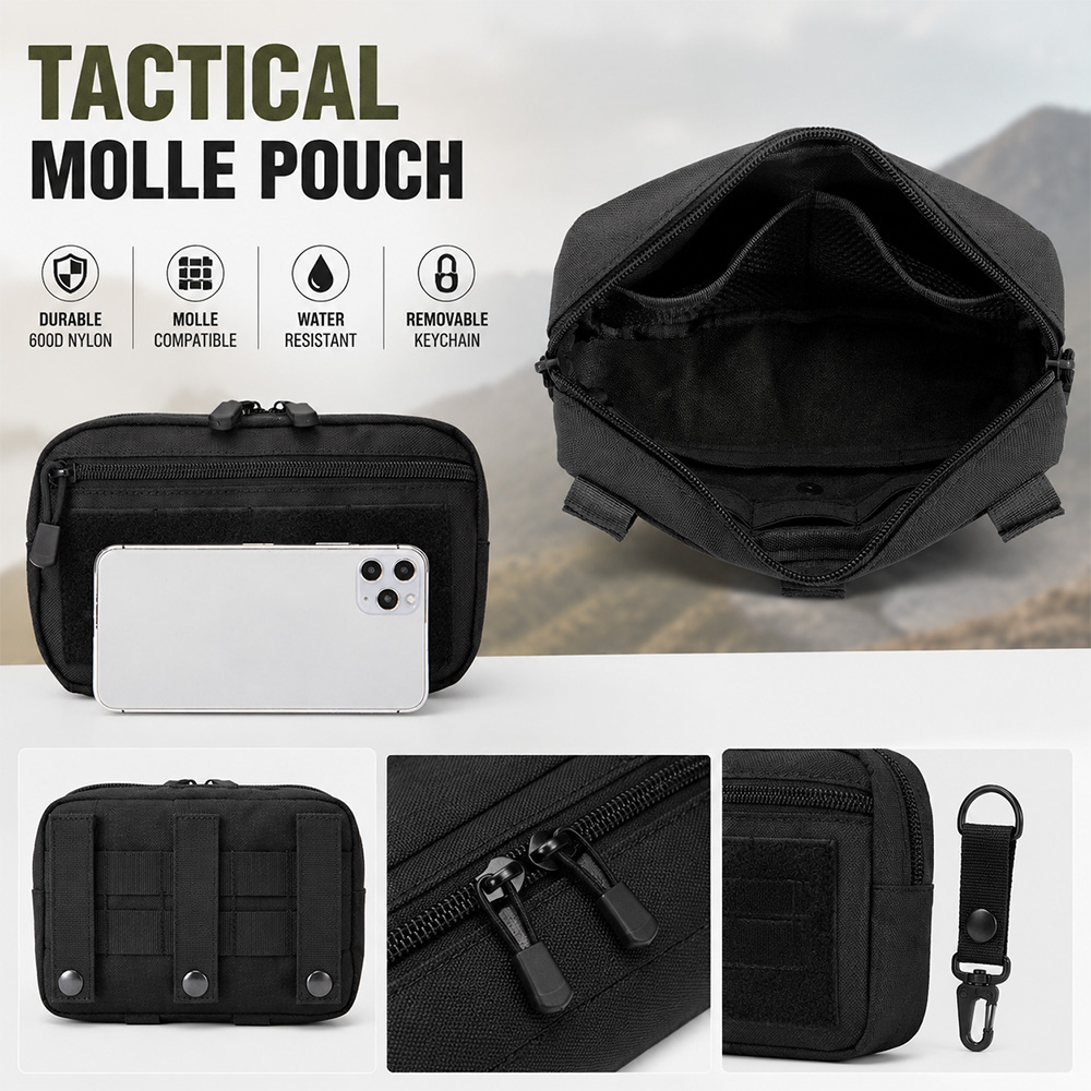 戦術的なモール EDC ポーチ屋外応急処置キットポーチコンパ - First Aid Kit のレビューと価格