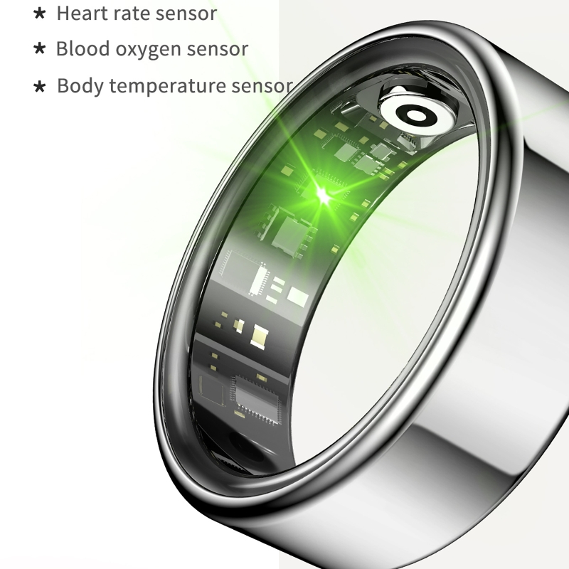 スマートリング健康トラッカー 心拍数 血中酸素モニター 防水 - Blood Pressure Monitor のレビューと価格