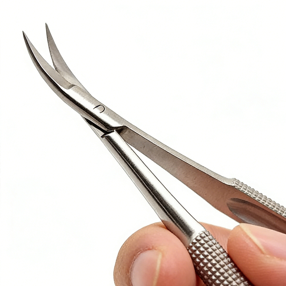 ステンレス鋼製マイクロカストロビエホ式眼科用ハサミ、角膜手術 - Medical Scissors のレビューと価格