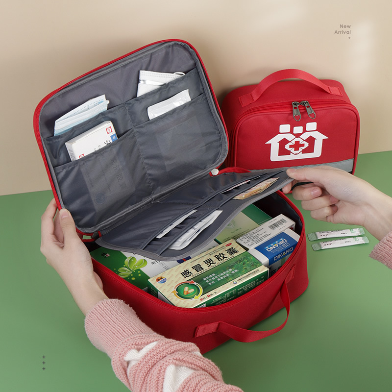 屋外防水オックスフォード救急箱大容量ポータブル家庭用医療ツー - First Aid Kit のレビューと価格