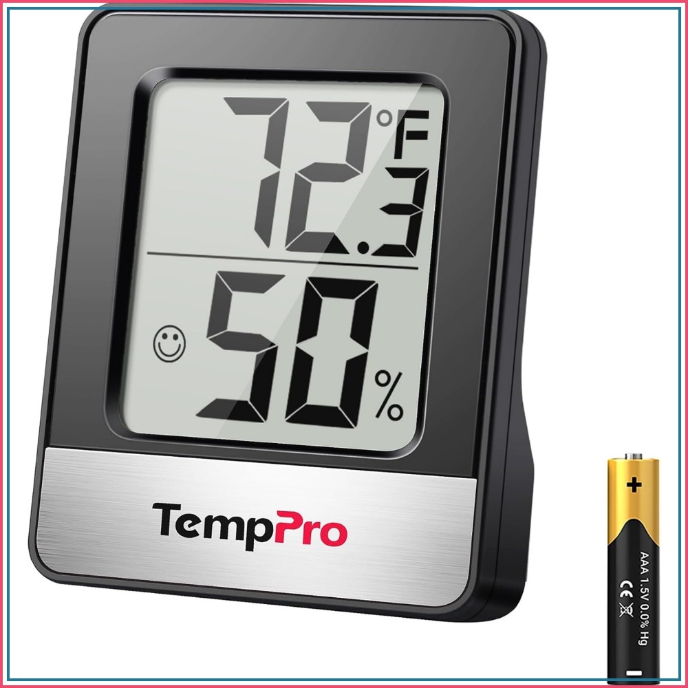 デジタル湿度計 室内温度計 湿度計 温度と湿度モニター付き室 - Thermometer Digital のレビューと価格