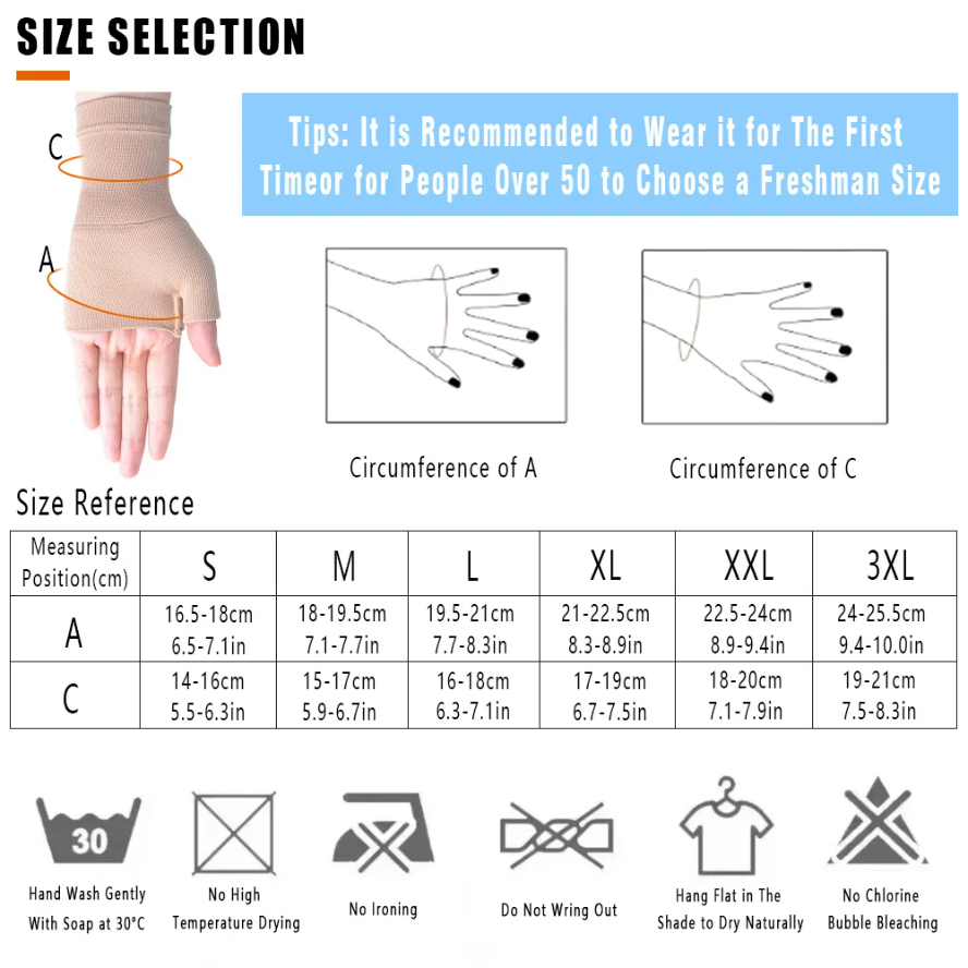 2 ピース/ペア医療圧縮関節炎グローブ男性の屋外トレーニング - Medical Gloves のレビューと価格