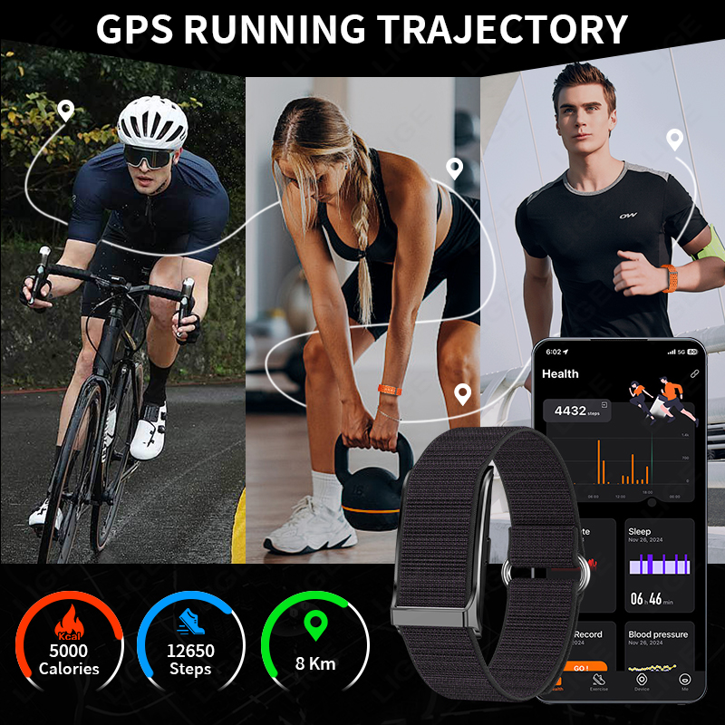 LIGE 100+ スポーツフィットネストラッカースマートブ - Blood Pressure Monitor のレビューと価格