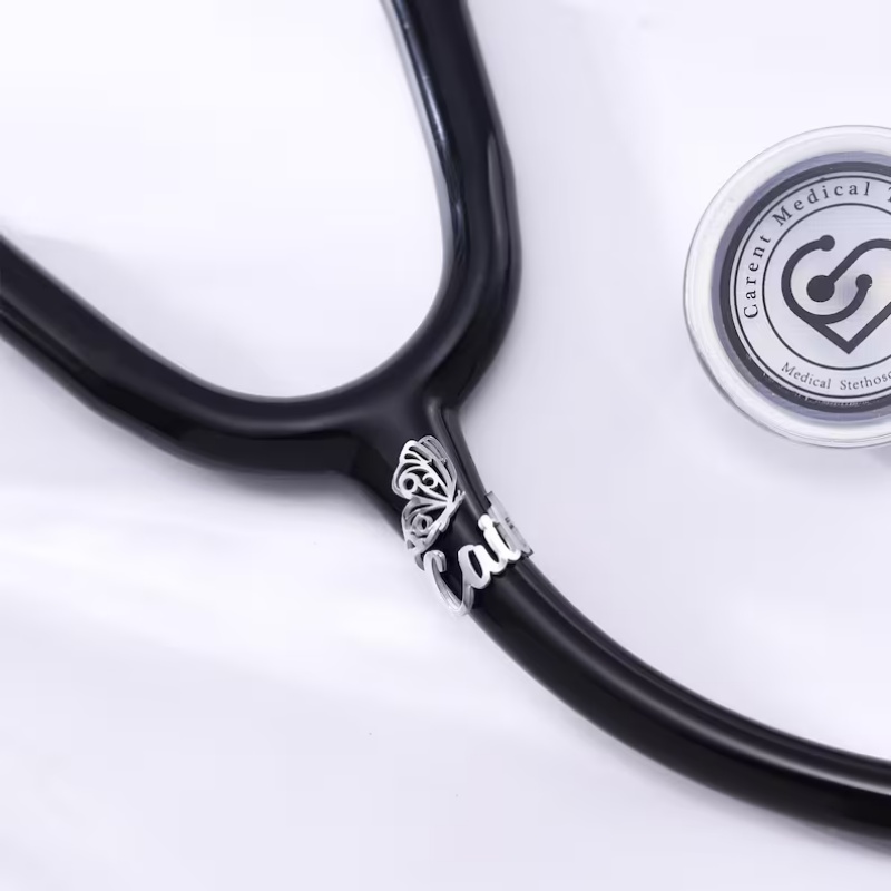 パーソナライズされたカスタム名付き聴診器チャーム、蝶々型聴診 - Stethoscope のレビューと価格
