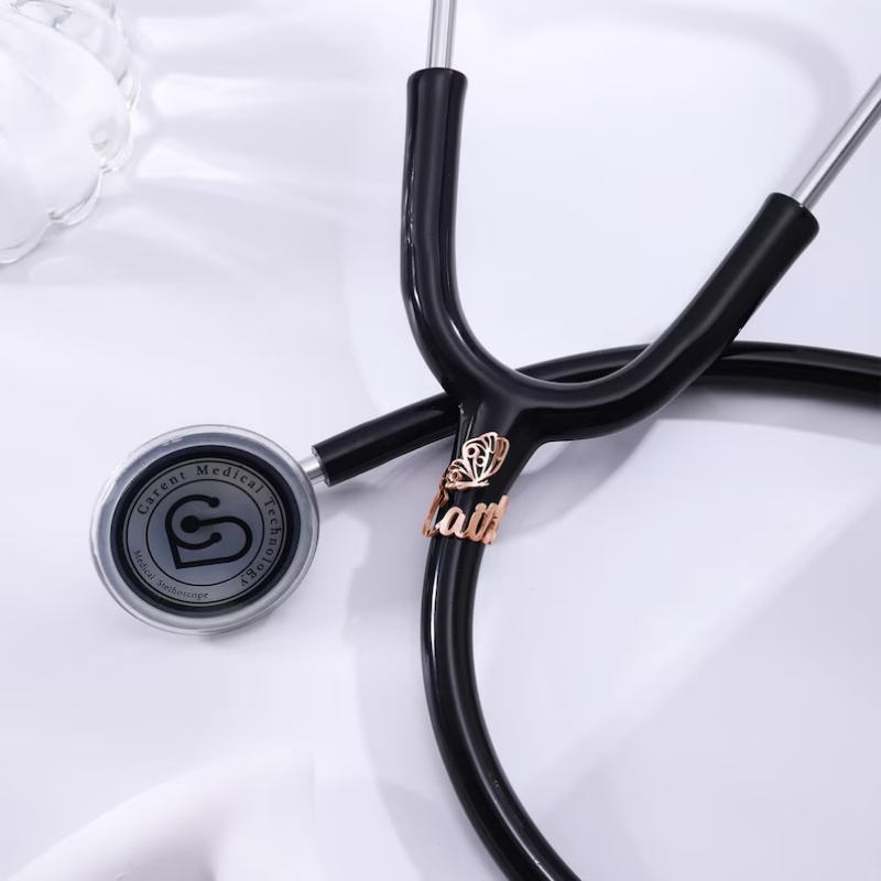 パーソナライズされたカスタム名付き聴診器チャーム、蝶々型聴診 - Stethoscope のレビューと価格