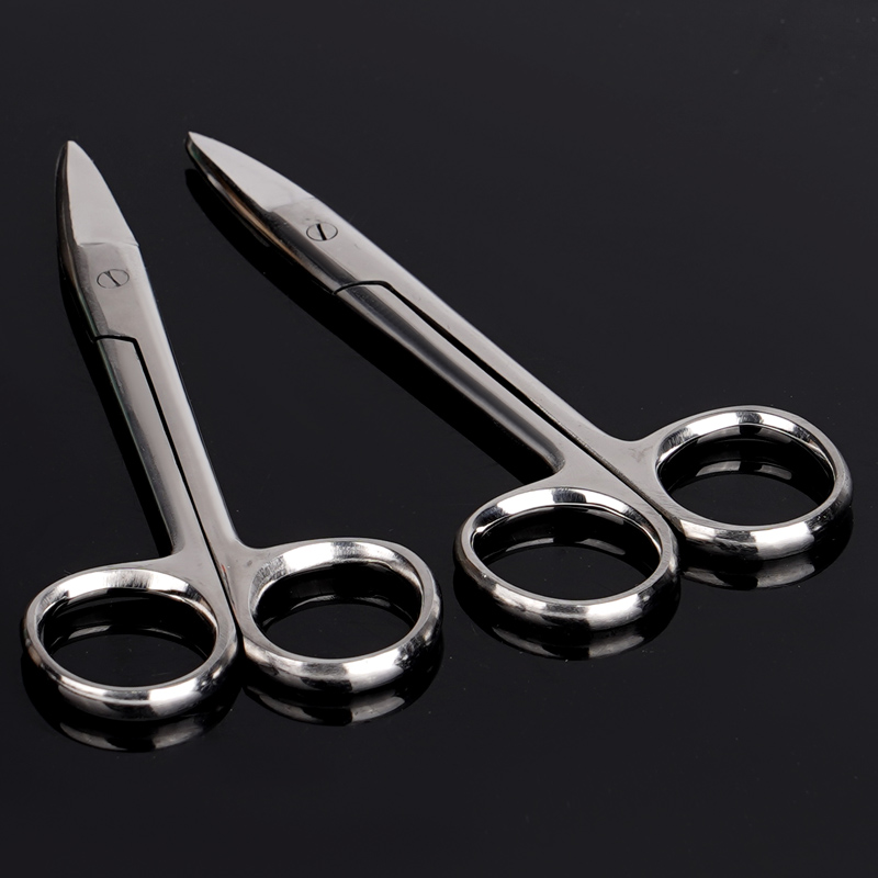 1pc 金属クラウンはさみステンレス鋼歯科はさみ湾曲/ストレ - Medical Scissors のレビューと価格