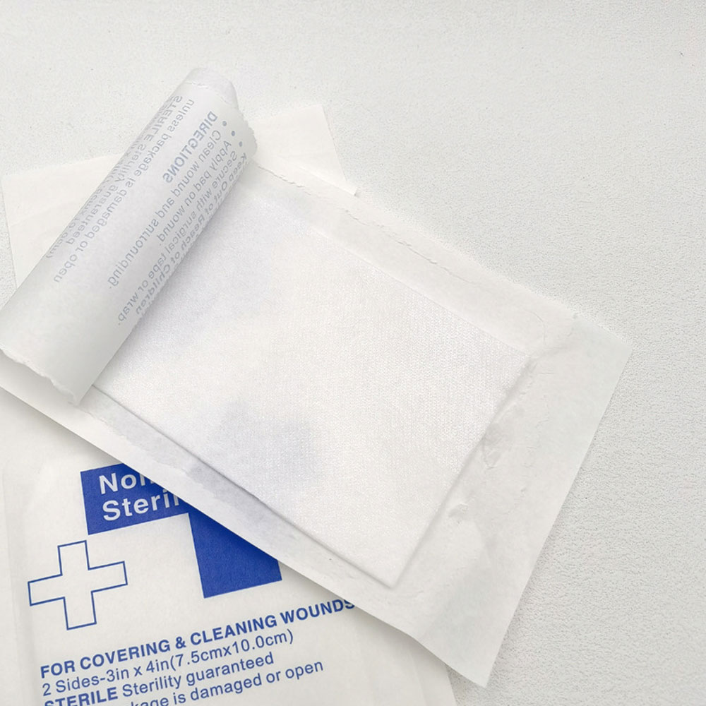 10 個 5*7.5 センチメートル 100% 綿防水ガーゼ - Medical Tape のレビューと価格