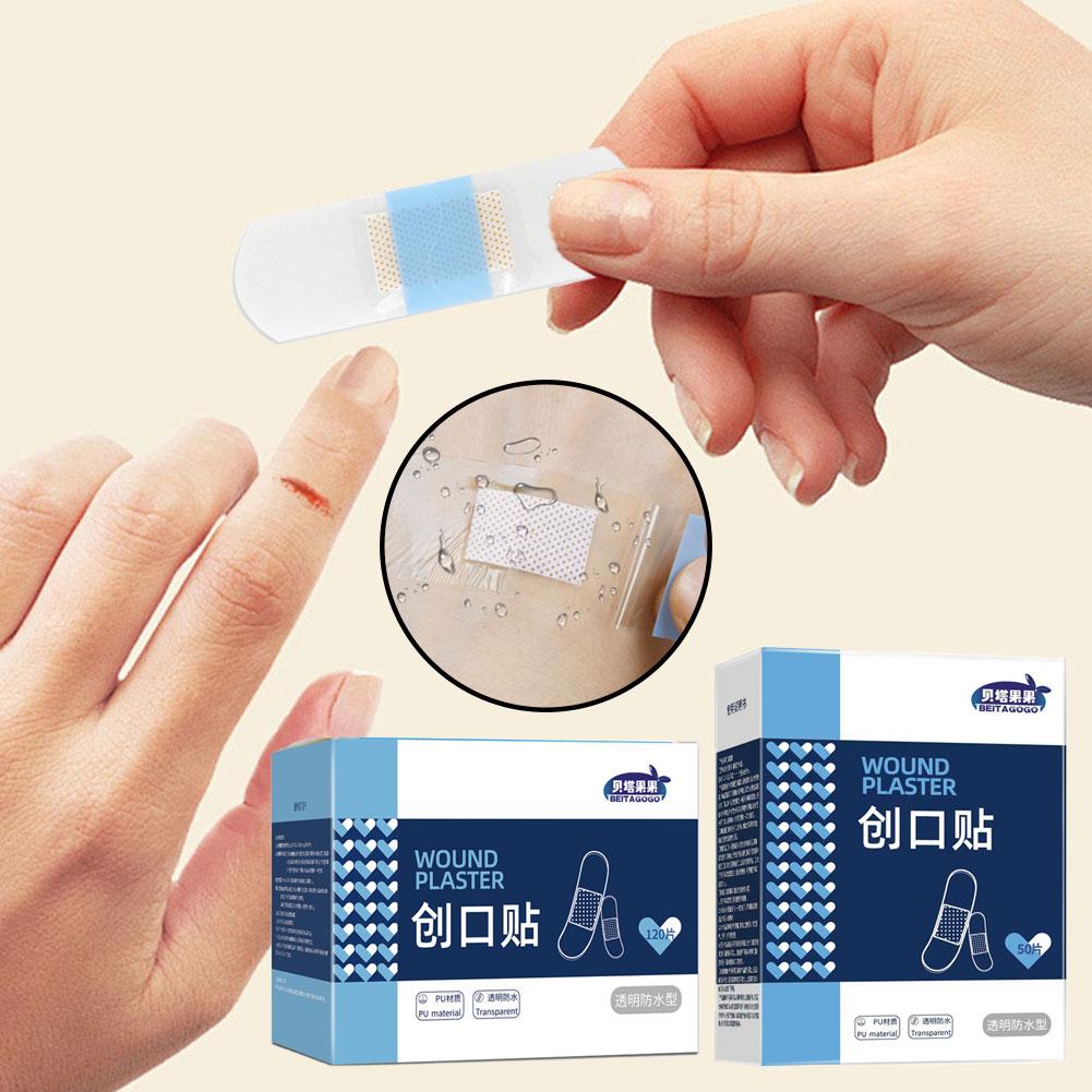 50/120/170 個防水バンドエイド創傷被覆材医療用透明 - Medical Tape のレビューと価格